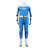 Kinder The Fantastic Four (2025) Die Fackel Human Torch Jumpsuit Cosplay Outfits