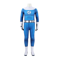 Kinder The Fantastic Four (2025) Die Unsichtbare Sue Storm Jumpsuit Cosplay Outfits