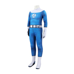 Kinder The Fantastic Four (2025) Die Unsichtbare Sue Storm Jumpsuit Cosplay Outfits