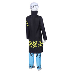 Kinder Trafalgar D. Water Law Kostüm SET One Piece Cosplay Outfits