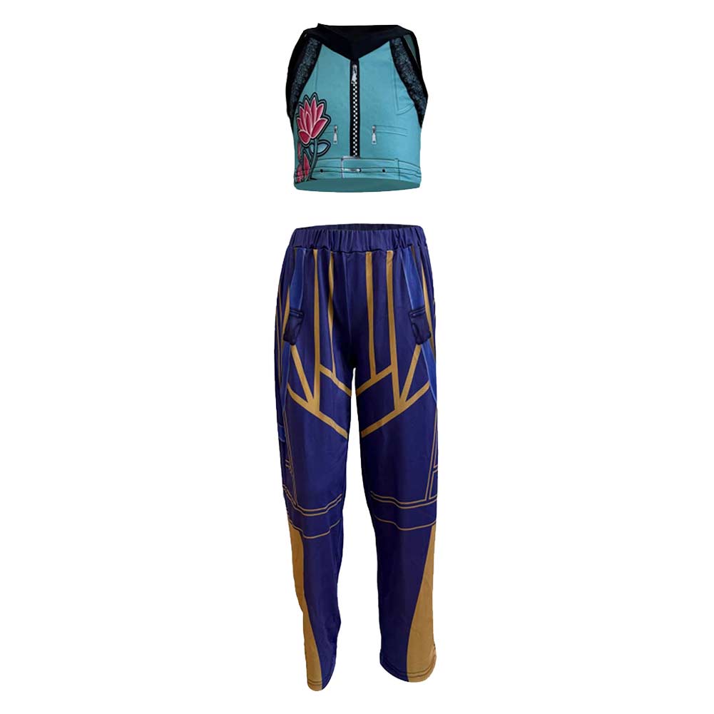 Kpop Demon Hunters Kinder Trainingsanzug 2-teilig - Sportset Mit T-Shirt & Shorts Für Jungen & Mädchen