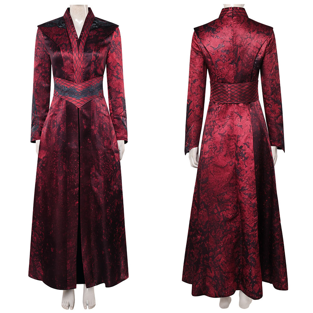 Königin Rhaenyra Targaryen Kostüm Set House of the Dragon Rhaenyra Cosplay Outfit