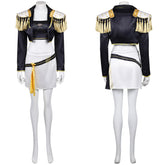 Kpop Demon Hunters Mira Gold Outfits schwarz Cosplay Kostüm