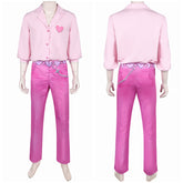 KPOP Demon Hunters Romance Saja rosa Kostüm Set Cosplay Outfits