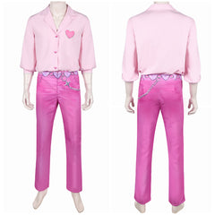 KPOP Demon Hunters Romance Saja rosa Kostüm Set Cosplay Outfits