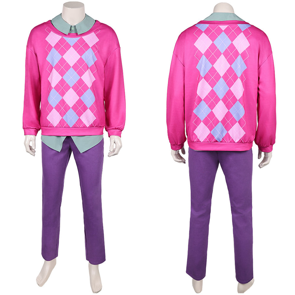 Kpop Demon Hunters Saja Boys Baby Saja rosa Cosplay Outfits