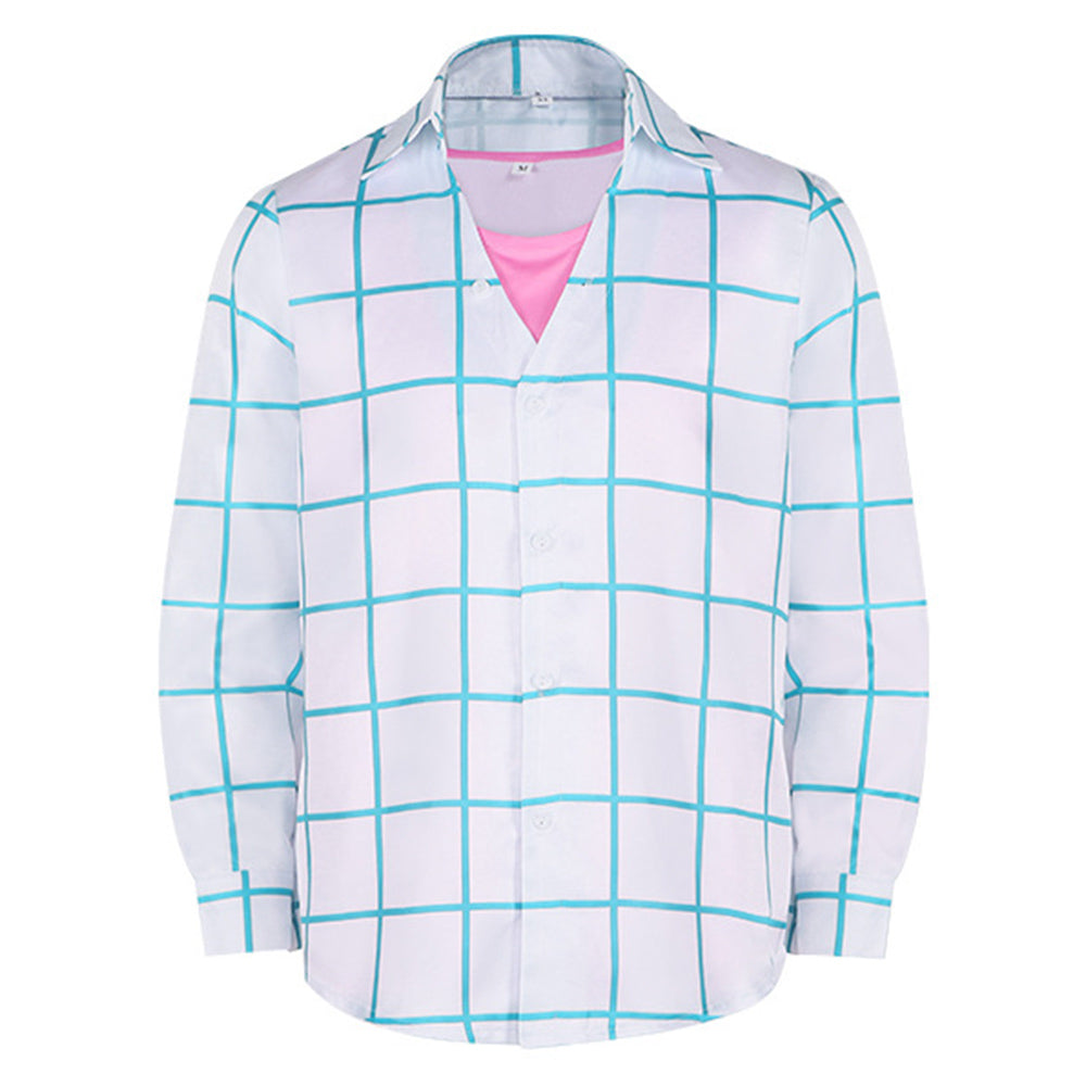 KPOP Demon Hunters Saja Boys Jinu Saja weiß Shirt Cosplay Kostüm SET