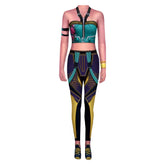 Kpop Demon Hunters Zoey Jumpsuit Cosplay Outfits