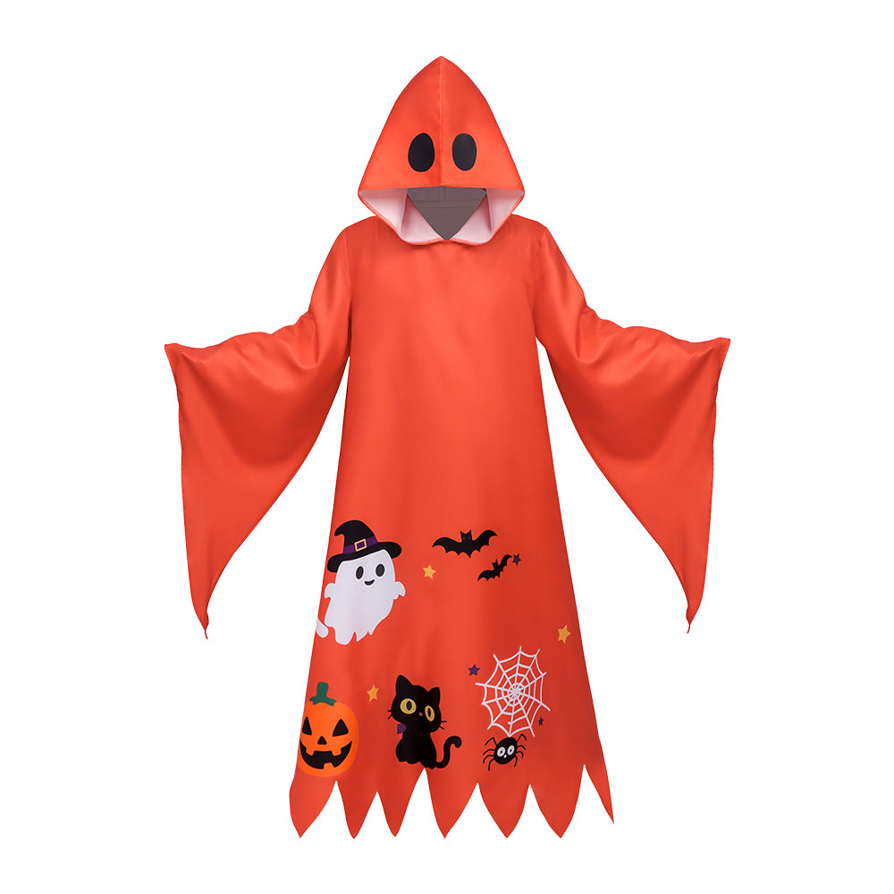 Kürbis Robe Kostüm Set Halloween Karneval Party Cosplay Outfit