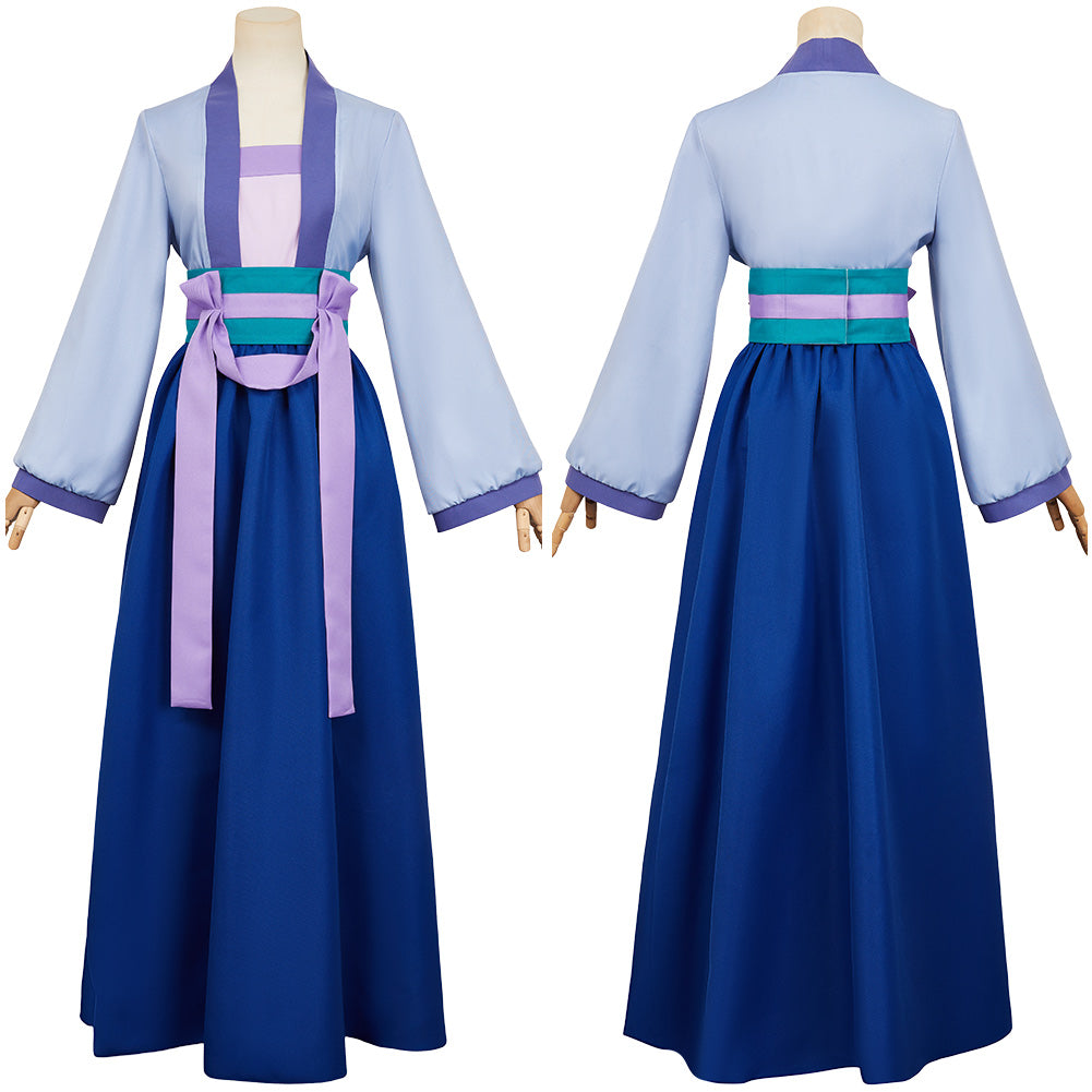 Kusuriya no Hitorigoto The Apothecary Diaries Maomao blau Hanfu Cosplay Kostüm