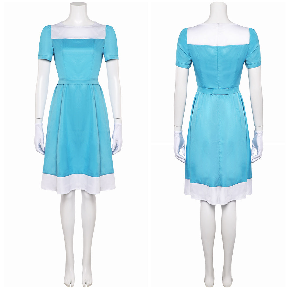 L'Illusionniste Alice blau Kleid Cosplay Outfits