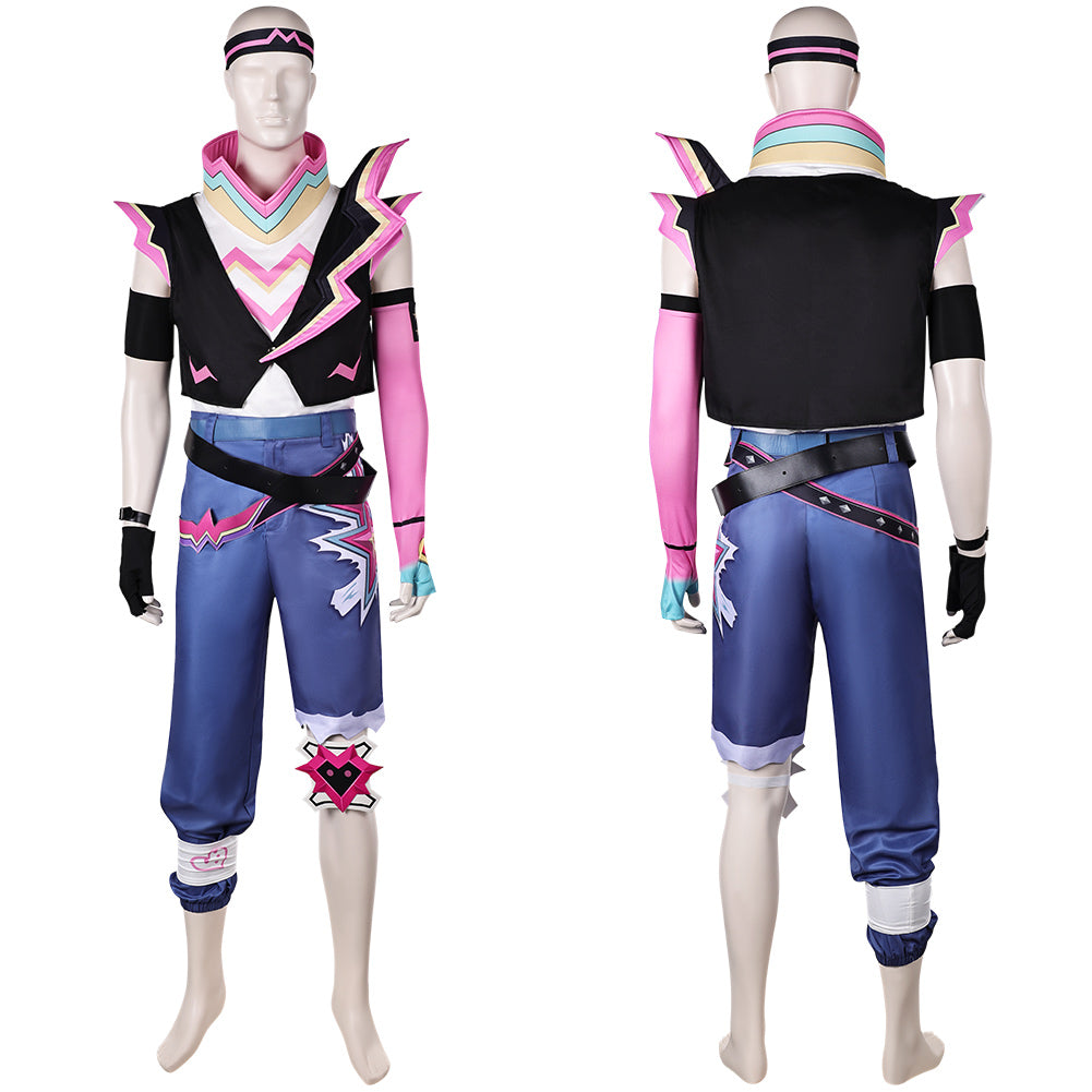 League of Legends Lovestruck Ekko Kostüm Cosplay Outfits