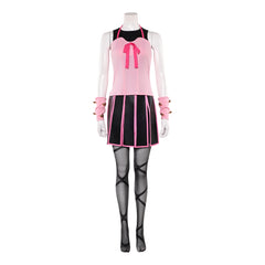 Lucy Steel Outfit JoJo's Bizarre Adventure Lucy Cosplay rosa Kostüm