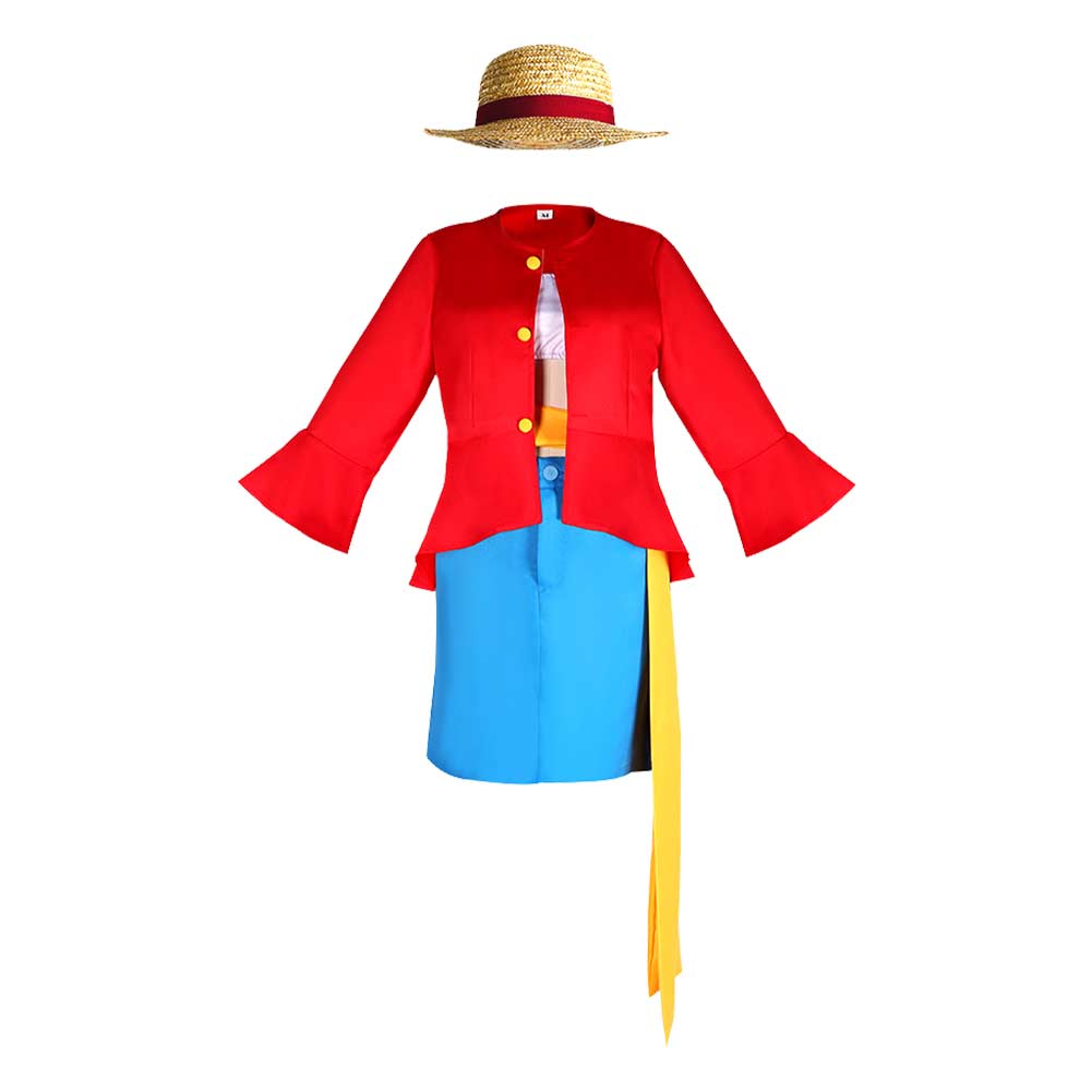 Luffy Crossplay One Piece Monkey D. Luffy Cosplay Kostüm