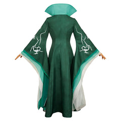 Madame Muriel Morrible grün Kleid Wicked: For Good Madame Morrible Cosplay Kostüm