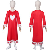 Mädchen Charlie Morningstar rot Schlafanzug Pajama Kinder Pyjama