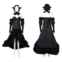 Marcille Donato schwarz Outfits Delicious in Dungeon Marcille Cosplay Kostüm