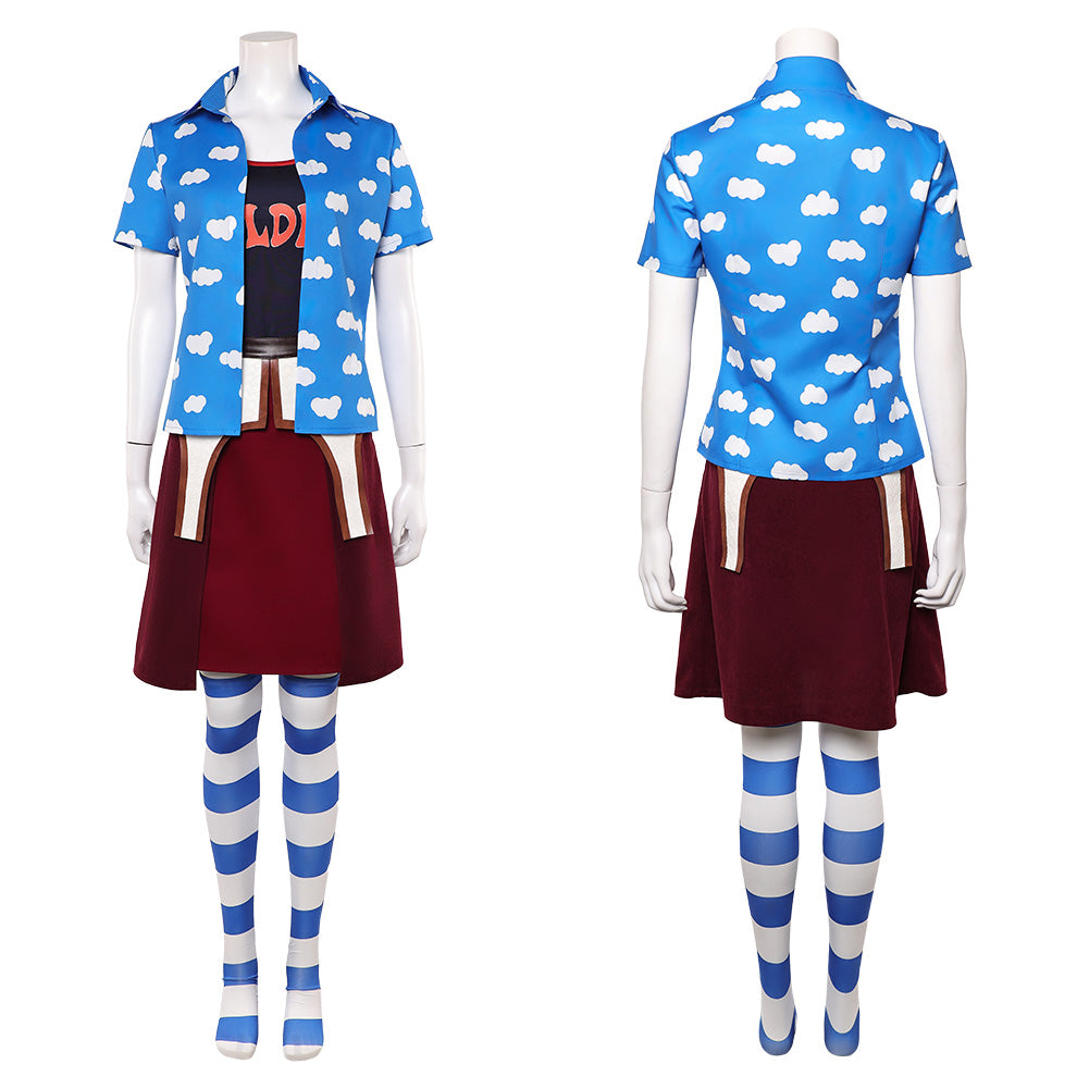 Marianne Kostüm Set ONE PIECE: Into the Grand Line Flag-Bearer of Freedom Cosplay Outfit