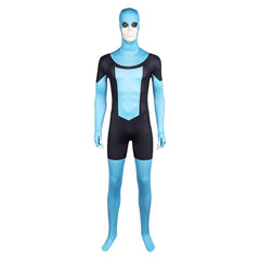 Mark Grayson blau Jumpsuit Invincible Cosplay Outfits