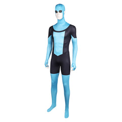 Mark Grayson blau Jumpsuit Invincible Cosplay Outfits