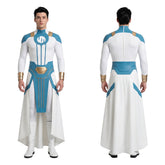 Mark Grayson weiß Jumpsuit Invincible Cosplay Outfit