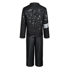 Michael Jackson Kostüm Set Disco‑Kostüm Bühnenkostüm Michael Jackson Cosplay Outfit