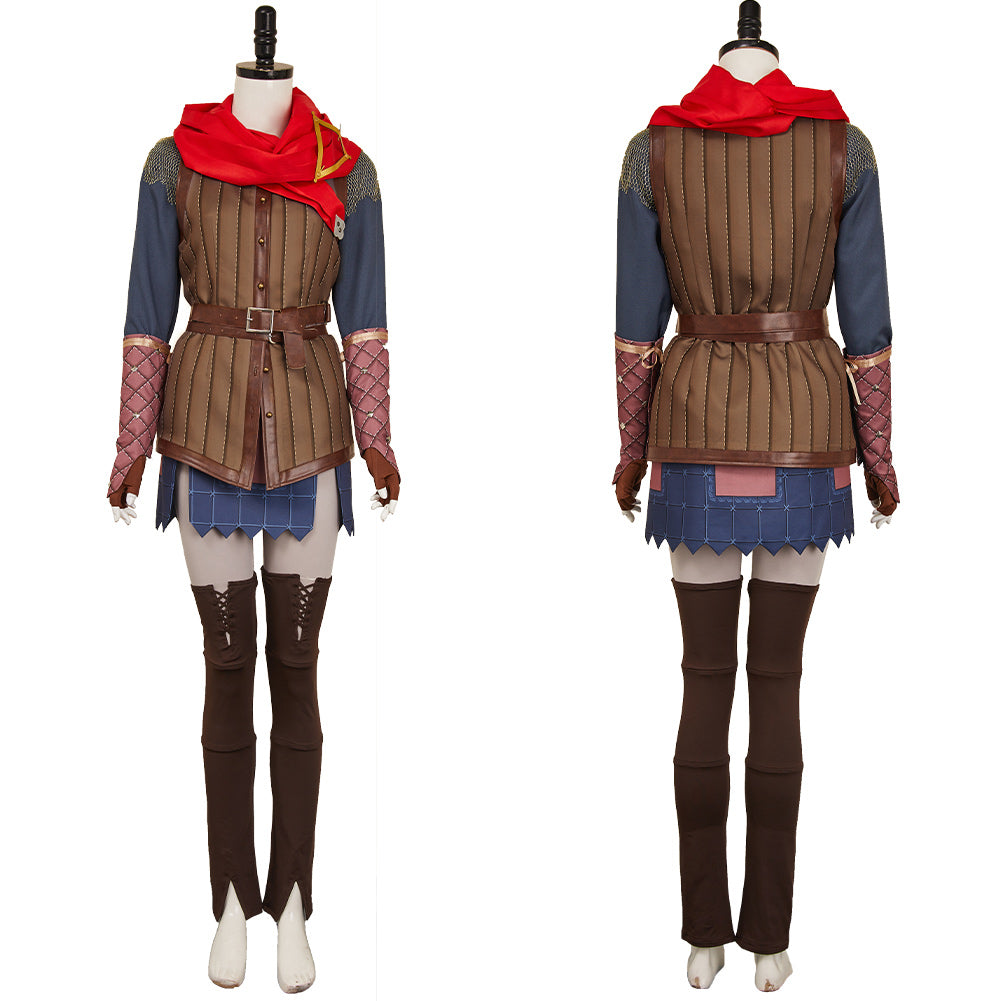 Mio braun Kostüm Split Fiction Mio Cosplay Outfits