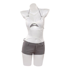 MIZi weiß grau Outfit Alien Stage MIZI Cosplay Kostüm