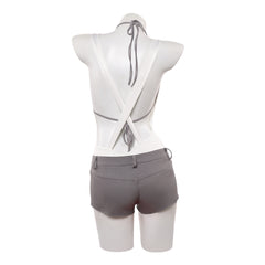 MIZi weiß grau Outfit Alien Stage MIZI Cosplay Kostüm