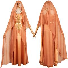 Mon Mothma gold Kostüm Set Cosplay Outfits