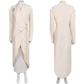 Mon Mothma weiß Robe Cosplay Outfits Kostüm