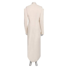 Mon Mothma weiß Robe Cosplay Outfits Kostüm