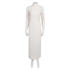 Mon Mothma weiß Robe Cosplay Outfits Kostüm