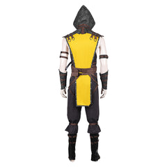 Mortal Kombat Scorpion gelb Outfits Cosplay Kostüm
