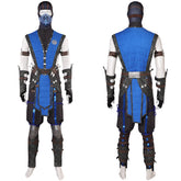 Mortal Kombat Sub-Zero blau Outfits Cosplay Kostüm