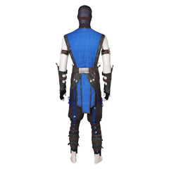 Mortal Kombat Sub-Zero blau Outfits Cosplay Kostüm