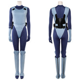 Motoko Kusanagi blau Jumpsuit Ghost in the Shell The Major Cosplay Outfit