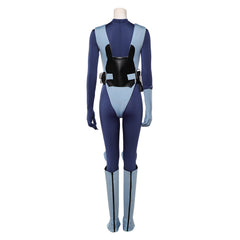 Motoko Kusanagi blau Jumpsuit Ghost in the Shell The Major Cosplay Outfit