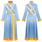 Mrs. Banks Kleid Mary Poppins Mrs. Banks blau Outfit