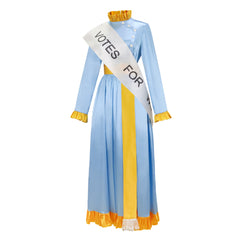 Mrs. Banks Kleid Mary Poppins Mrs. Banks blau Outfit