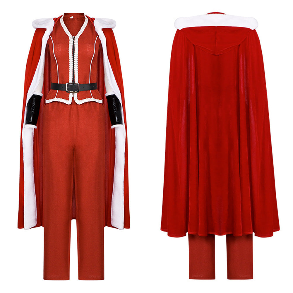 Mrs. Claus Kostüm Set Violent Night 2 Mrs. Claus Cosplay Outfit