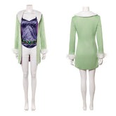 Nefertari Vivi Kostüm Set One Piece Miss Wednesday Cosplay Outfit