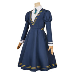 Nemu Miyao blau Kleid Witch Watch Nemu Cosplay Outfits