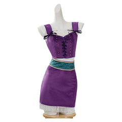 Nico Robin lila Outfit One Piece Nico Sommer Cosplay Kostüm