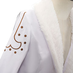 Nico Robin weiß Kostüm One Piece Live Action Nico Cosplay Outfit