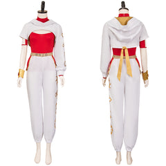 Nova Bright Kostüm Zombies 4: Dawn of the Vampires Nova weiß Cosplay Outfits