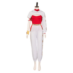 Nova Bright Kostüm Zombies 4: Dawn of the Vampires Nova weiß Cosplay Outfits