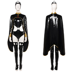 Ororo Munroe schwarz Jumpsuit X-Men '97 Storm Cosplay Kostüm