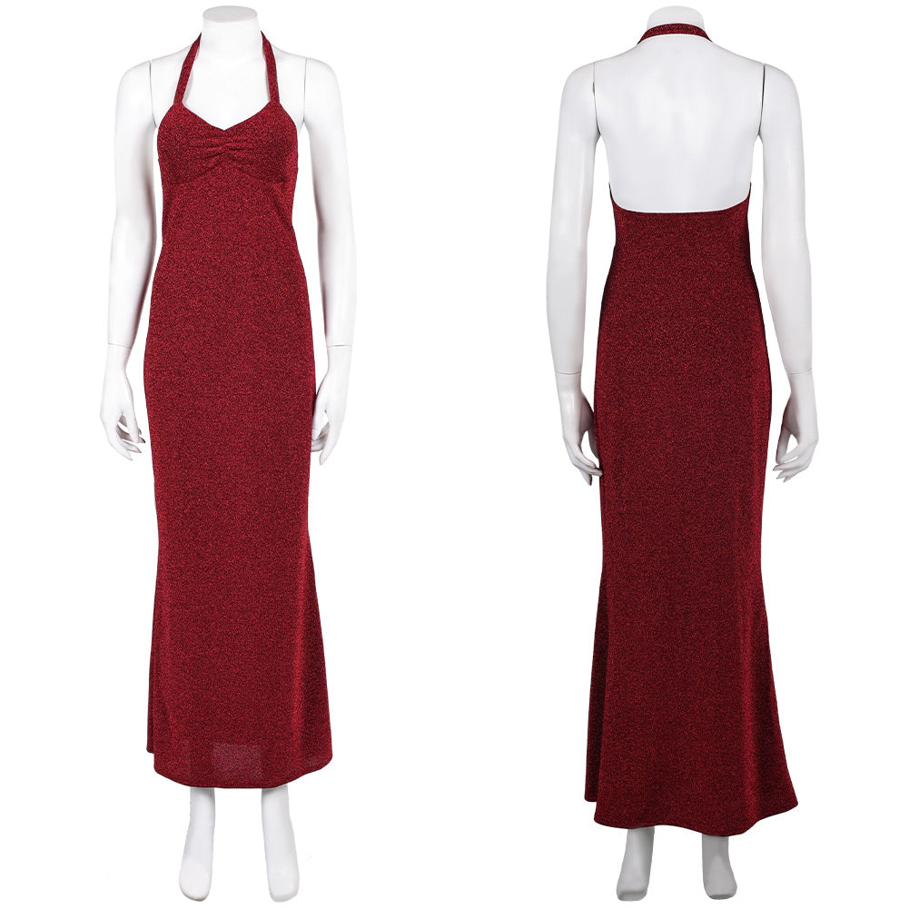 Pauline rot Kleid Super Mario Pauline Cosplay Outfits