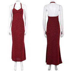 Pauline rot Kleid Super Mario Pauline Cosplay Outfits